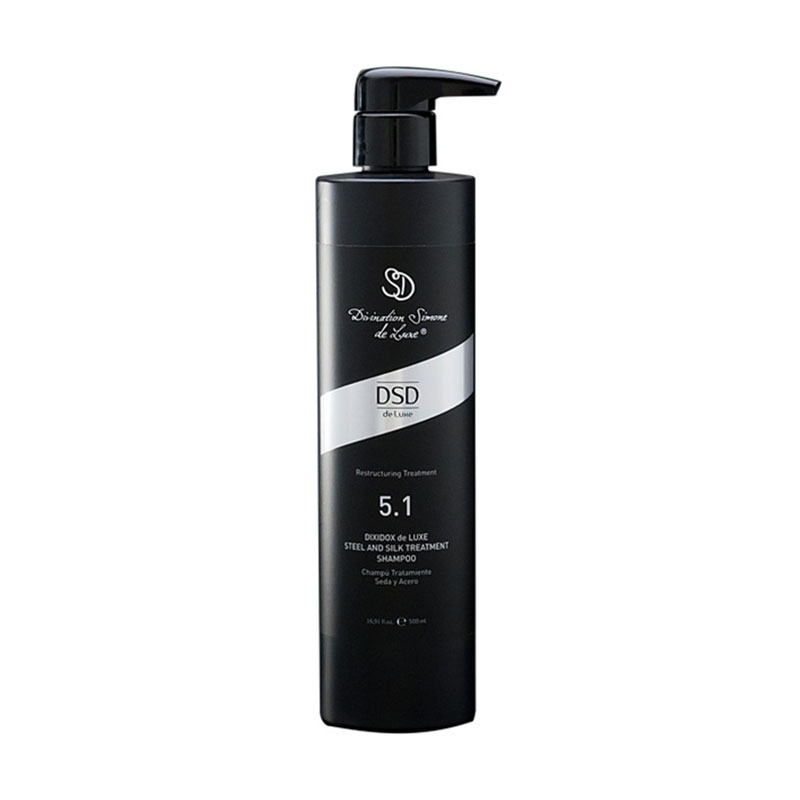 Відновлювальний шампунь для волосся DSD de Luxe 5.1 Steel And Silk Treatment Shampoo, 500 мл